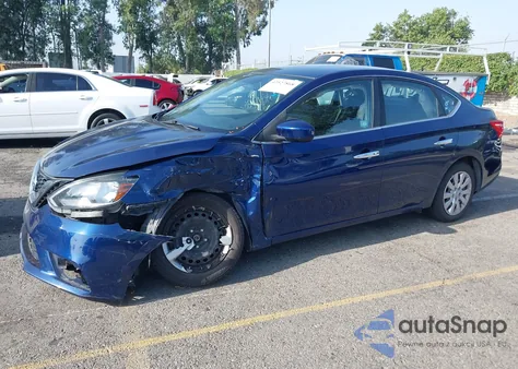 2016 Nissan Sentra S/Sv/Sr/Sl from USA, damaged, VIN 3N1AB7AP1GY225629